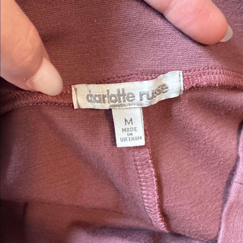 Elegant Dark Purple Mauve Women's Pencil Skirt - Picture 5 of 5